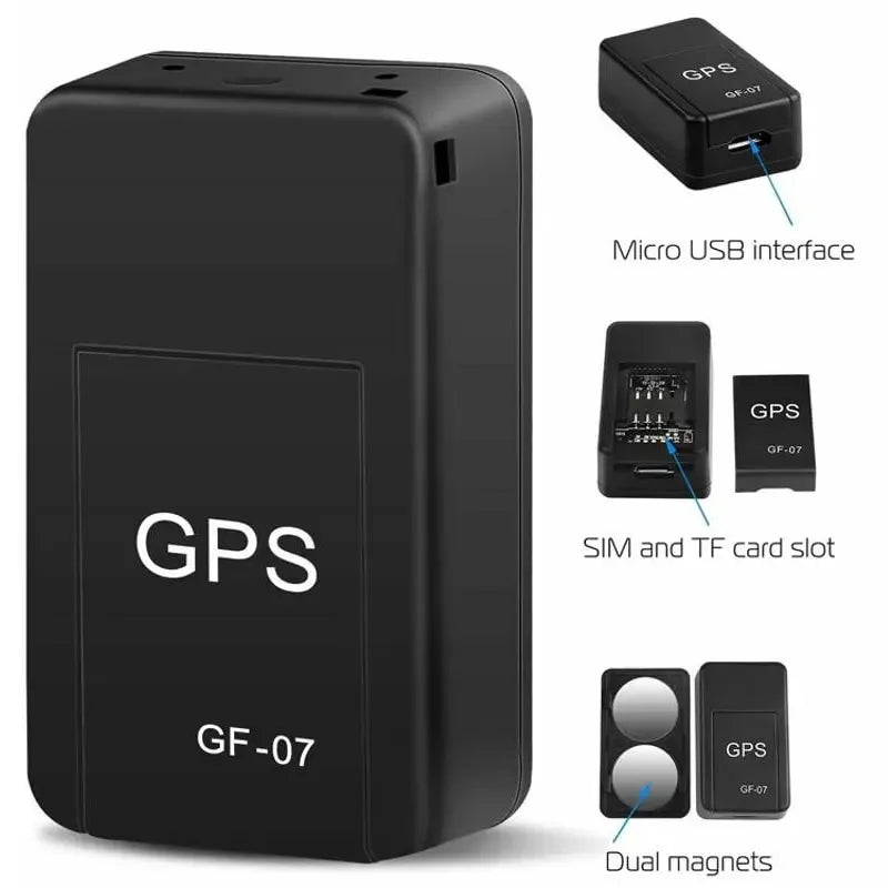 Mini Magnetic GF-07 GPS rastreamento e localizador de veículo em tempo rea