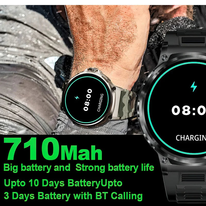 For Xiaomi GPS Track Smart Watch Men 1.85-Inch Ultra HD AMOLED Screen 710 Mah Battery Bluetooth Call